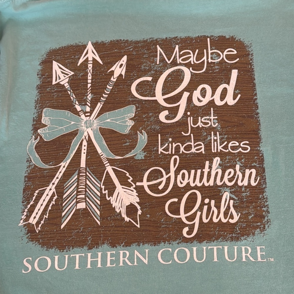 SOUTHERN COUTURE women’s long-sleeve t-shirt, medium